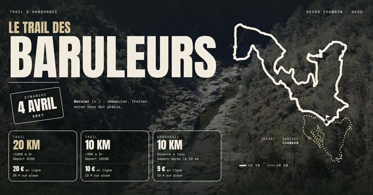 Le Trail des Baruleurs